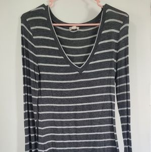 Y2K Striped Long Sleeve